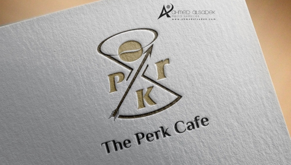تصميم شعار كوفي The Perk Cafe في دبي